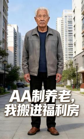 短剧《AA制养老，我搬进福利房》海报