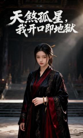 短剧《天煞孤星，我开口即地狱》海报