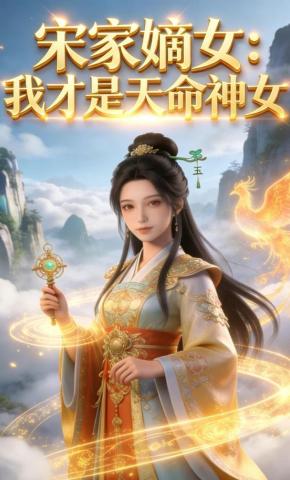短剧《宋家嫡女：我才是天命神女》海报