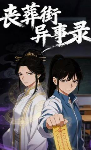 短剧《丧葬街异事录》海报