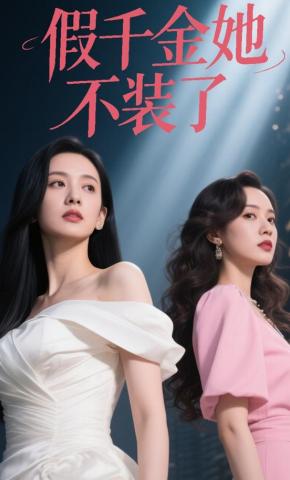 短剧《假千金她不装了》海报