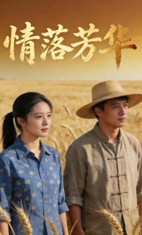 短剧《情落芳华》海报