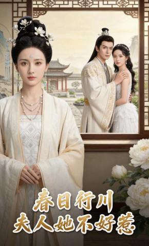 短剧《春日行川：夫人她不好惹》海报