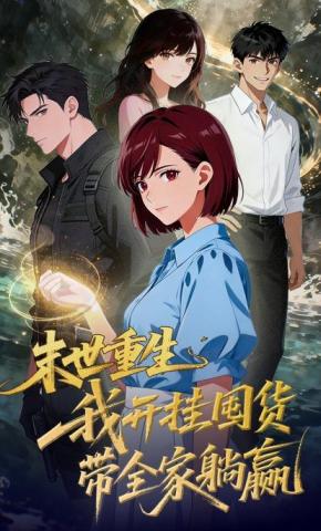 短剧《末世重生：我开挂囤货带全家躺赢》海报