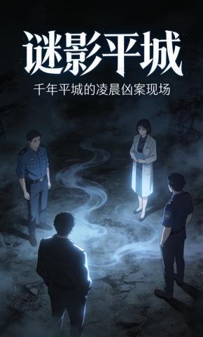 短剧《谜影平城》海报