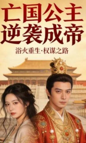 短剧《亡国公主逆袭成帝》海报