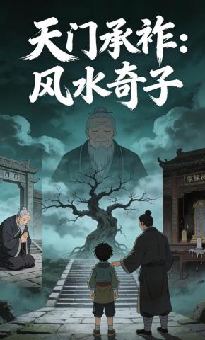短剧《天门承祚：风水奇子》海报