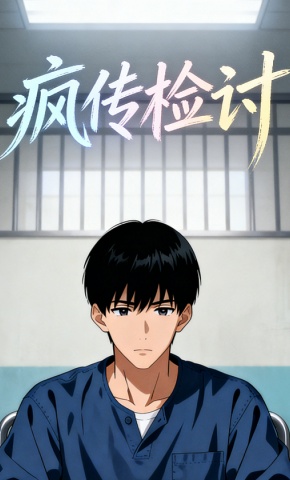 短剧《疯传检讨》海报