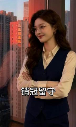 短剧《销冠留守》海报