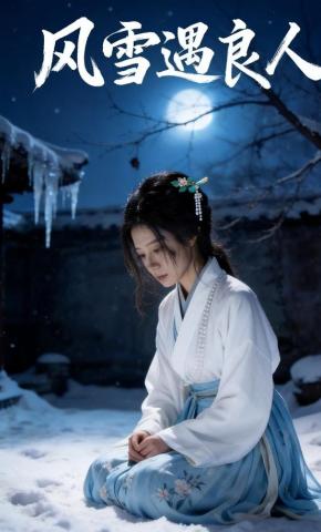 短剧《风雪遇良人》海报