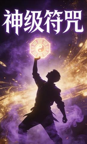 短剧《神级符咒》海报