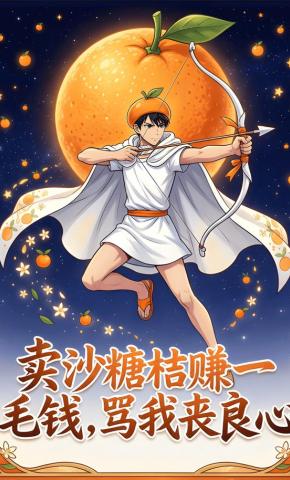 短剧《卖砂糖橘赚一毛钱，骂我丧良心》海报