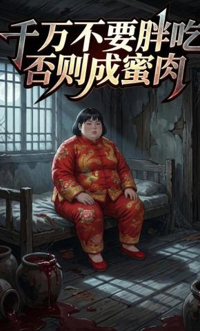 短剧《千万不要胖吃，否则成蜜肉》海报