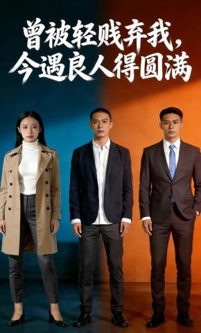 短剧《曾被轻贱弃我，今遇良人得圆满》海报