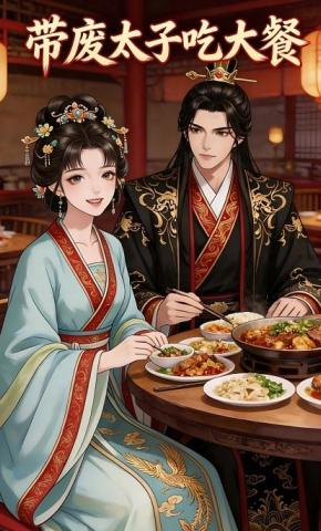 短剧《带废太子吃大餐》海报