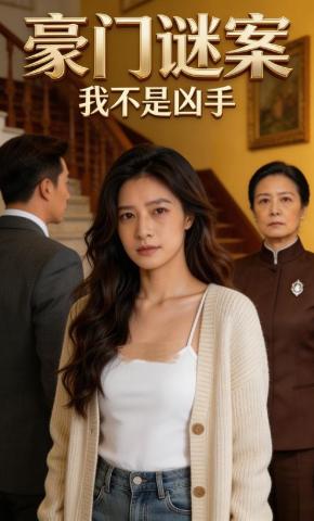 短剧《豪门谜案：我不是凶手》海报