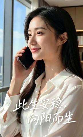 短剧《此生安稳，向阳而生》海报