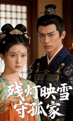 短剧《残灯映雪守孤家》海报