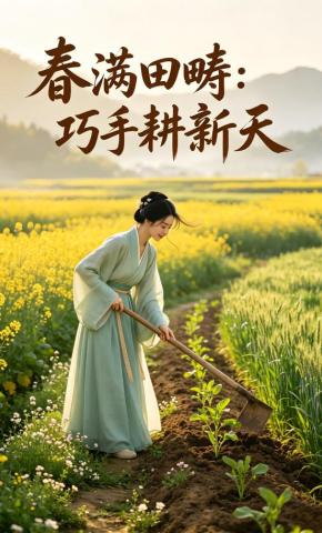 短剧《春满田畴：巧手耕新天》海报
