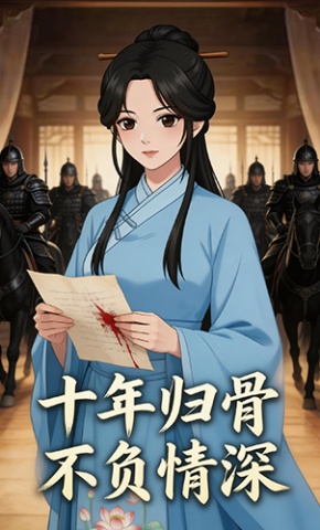 短剧《十年归骨不负情深》海报