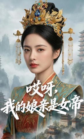 短剧《哎呀，我的娘亲是女帝》海报