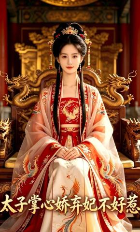 短剧《太子掌心娇：弃妃不好惹》海报