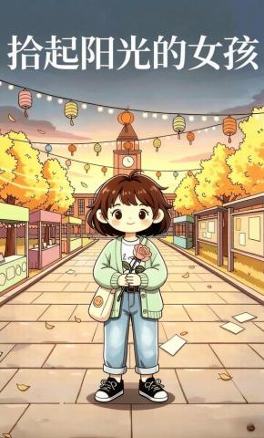 短剧《拾起阳光的女孩》海报