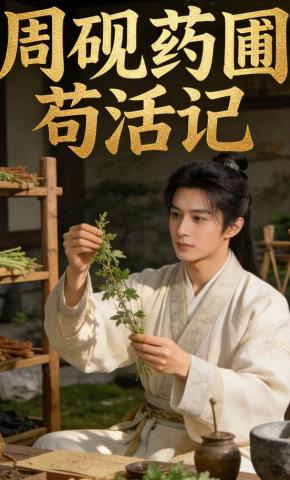 短剧《周砚药圃苟活记》海报