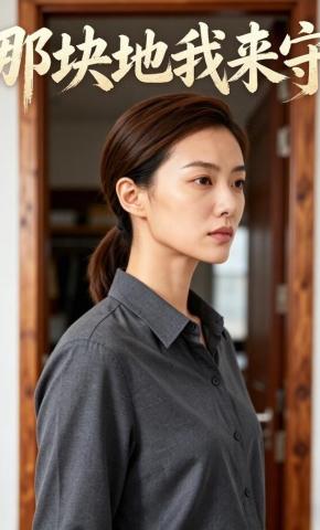 短剧《那块地我来守》海报