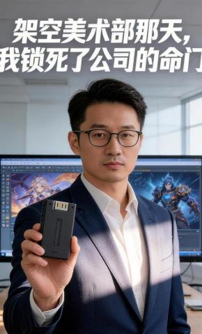 短剧《架空美术部那天，我锁死了公司的命门》海报