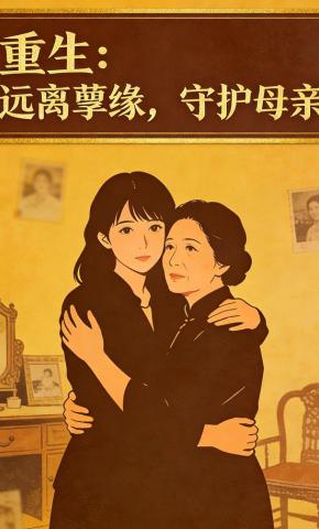 短剧《重生：远离孽缘，守护母亲》海报