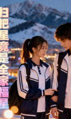 短剧《扫把星竟是全家福星》海报