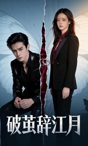短剧《破茧辞江月》海报