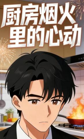 短剧《厨房烟火里的心动》海报