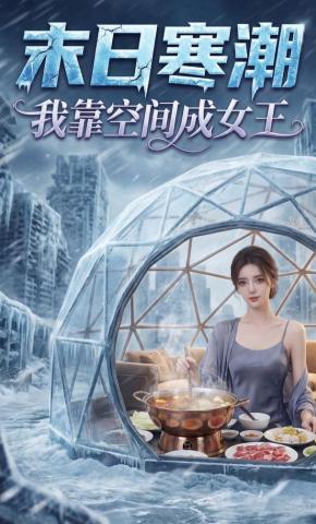 短剧《末日寒潮我靠空间成女王》海报