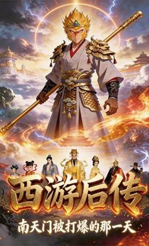 短剧《西游后传：南天门被打爆的那一天》海报