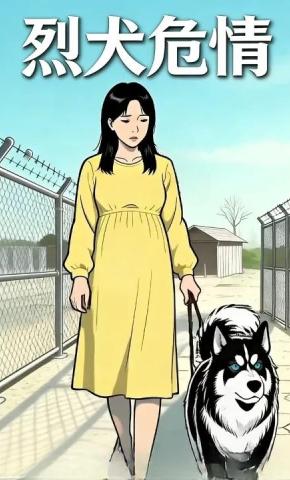 短剧《烈犬危情》海报