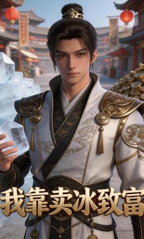 短剧《我靠卖冰致富》海报