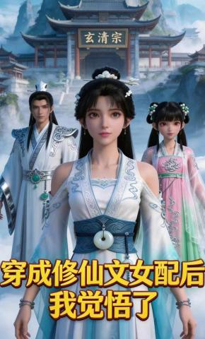 短剧《穿成修仙文女配后，我觉悟了》海报