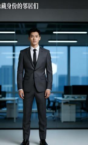 短剧《隐藏身份的邻居们》海报