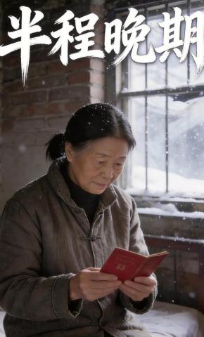 短剧《半程晚期》海报