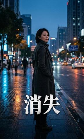 短剧《消失》海报