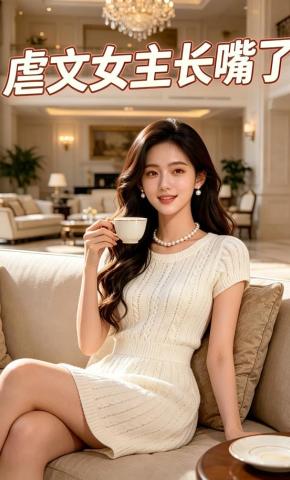 短剧《虐文女主长嘴了！》海报