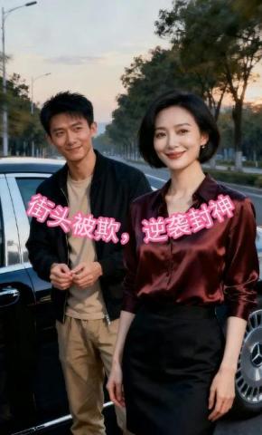 短剧《街头被欺，逆袭封神》海报