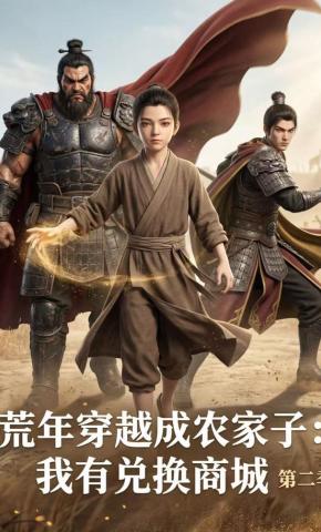 短剧《荒年穿越成农家子，我有兑换商城 第二季》海报