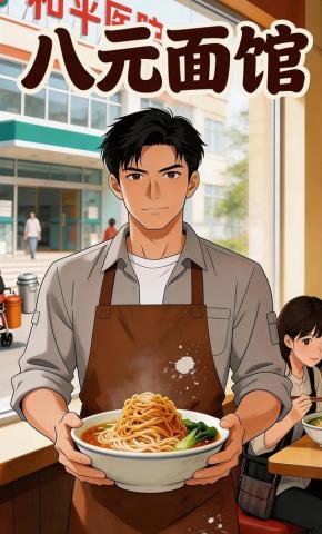 短剧《八元面馆》海报