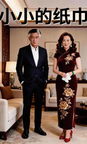 短剧《小小的纸巾》海报