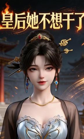 短剧《皇后她不想干了》海报