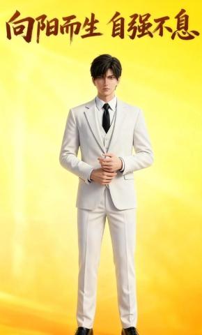 短剧《向阳而生自强不息》海报