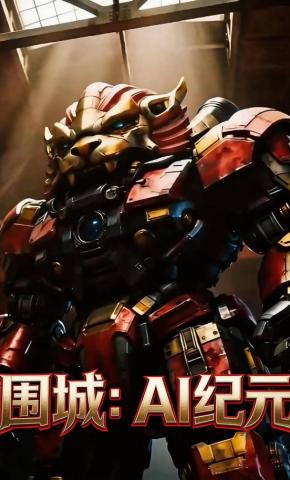 短剧《围城：AI纪元》海报